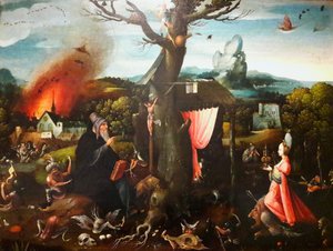 La tentación de San Antonio de Jan Wellens de Cock